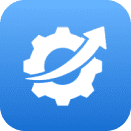 Settings icon with progress arrow