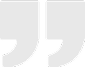 Gray double quotation marks icon